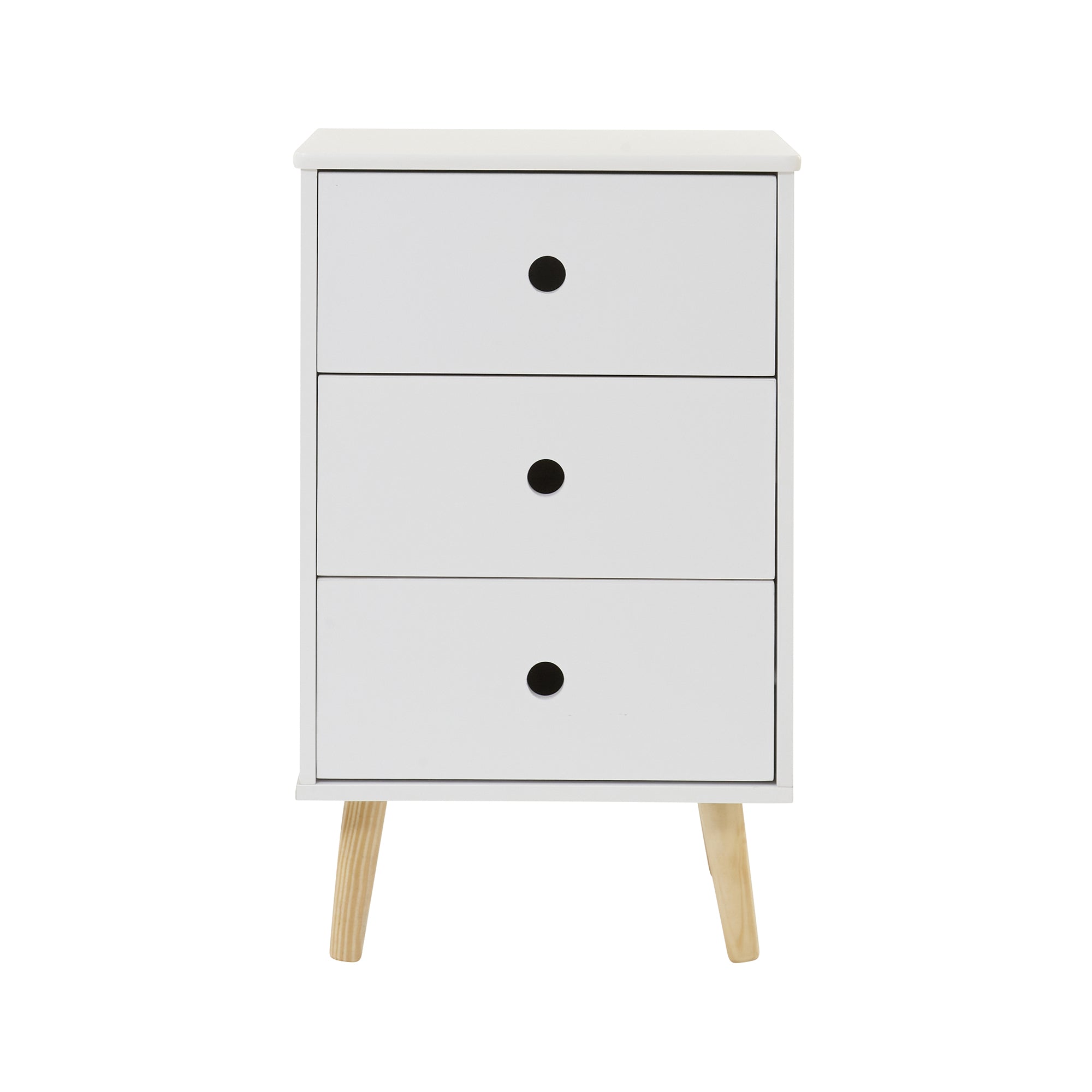 Kids 3-Drawer Bedroom Storage Cabinet (Ages 3-12)