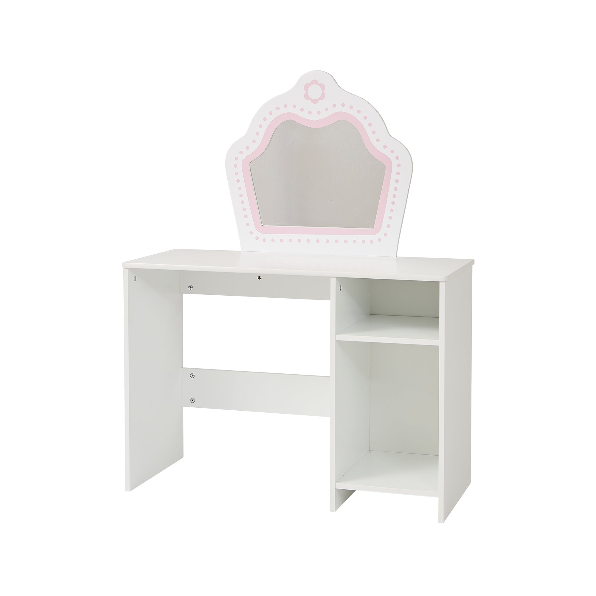 Kids Dressing Table with Mirror & Storage (Ages 2+)