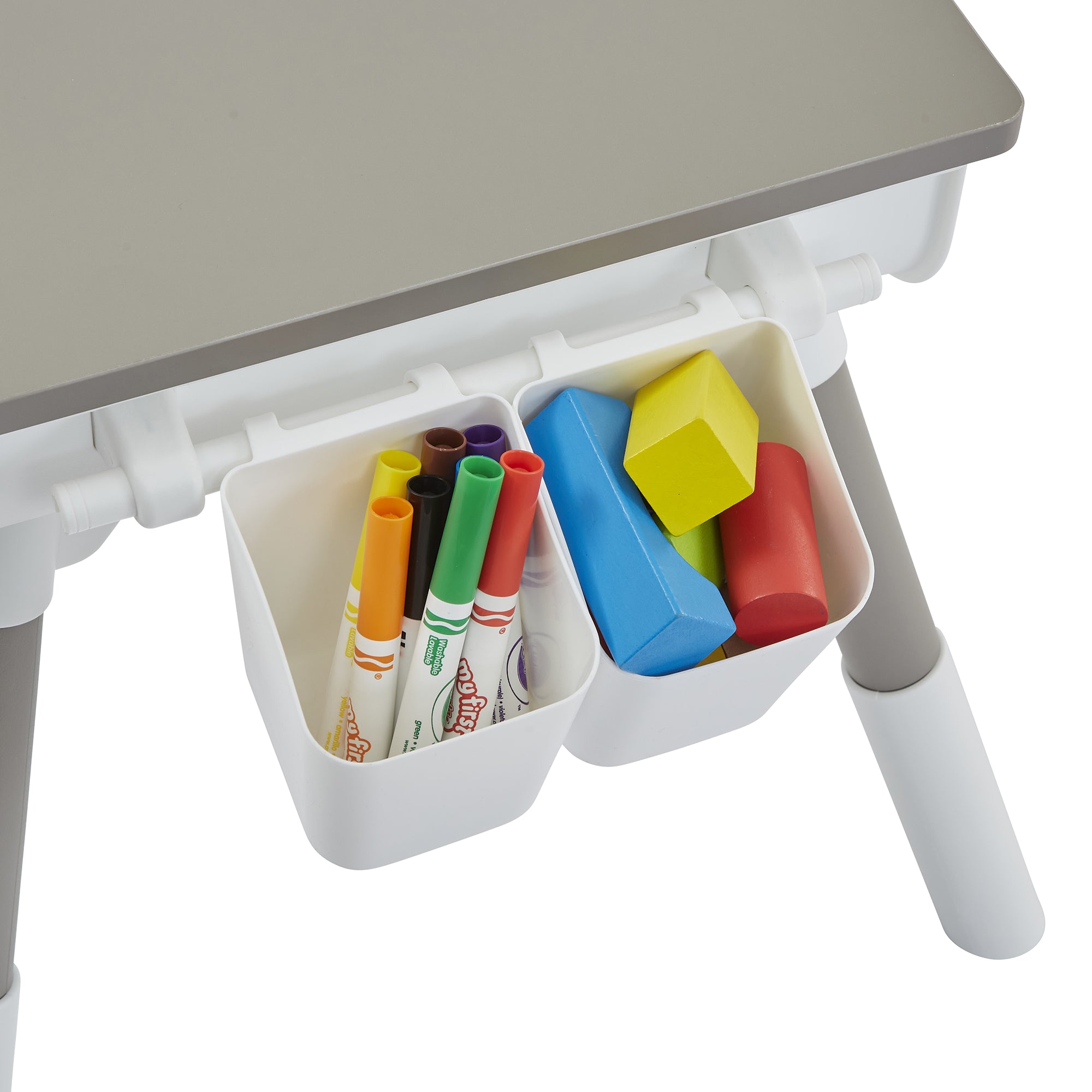 Kids Scandi Grow-with-Me Table & Chair Set (Ages 3-7)