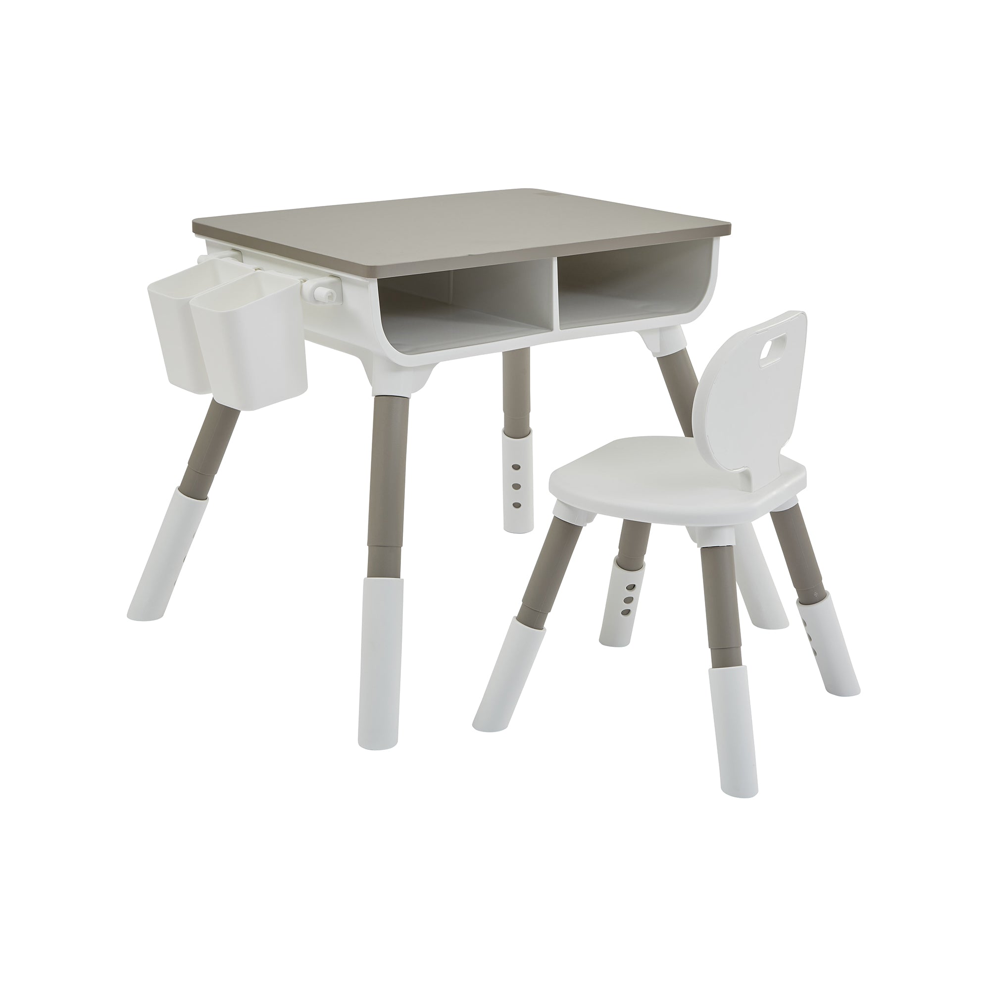 Kids Scandi Grow-with-Me Table & Chair Set (Ages 3-7)