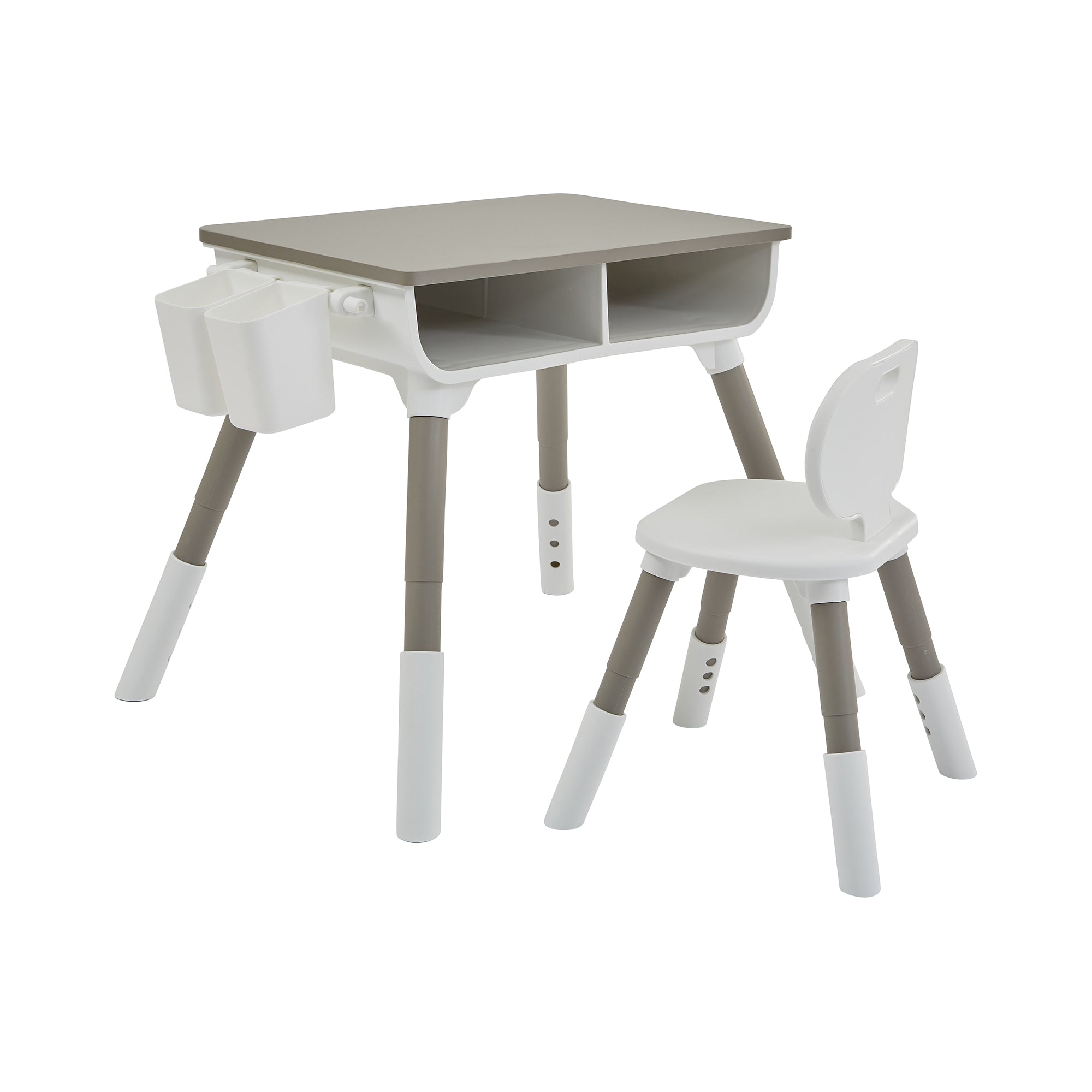 Kids Scandi Grow-with-Me Table & Chair Set (Ages 3-7)