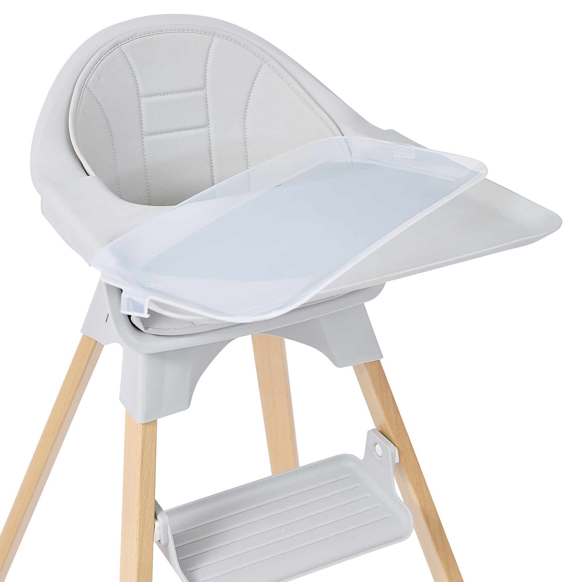 Kids Nordic Highchair – Adjustable Tray & Footrest (6 Months+)