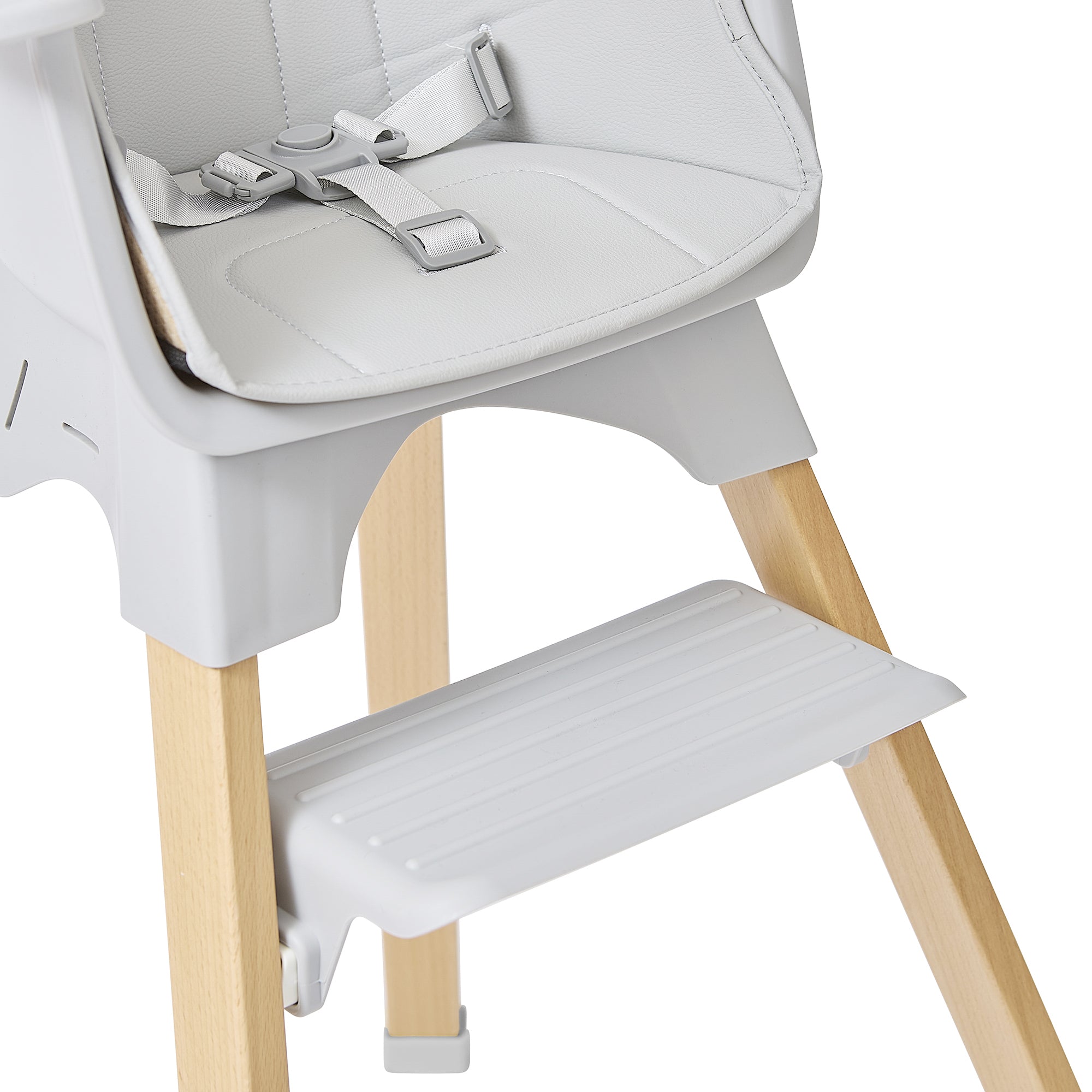 Kids Nordic Highchair – Adjustable Tray & Footrest (6 Months+)