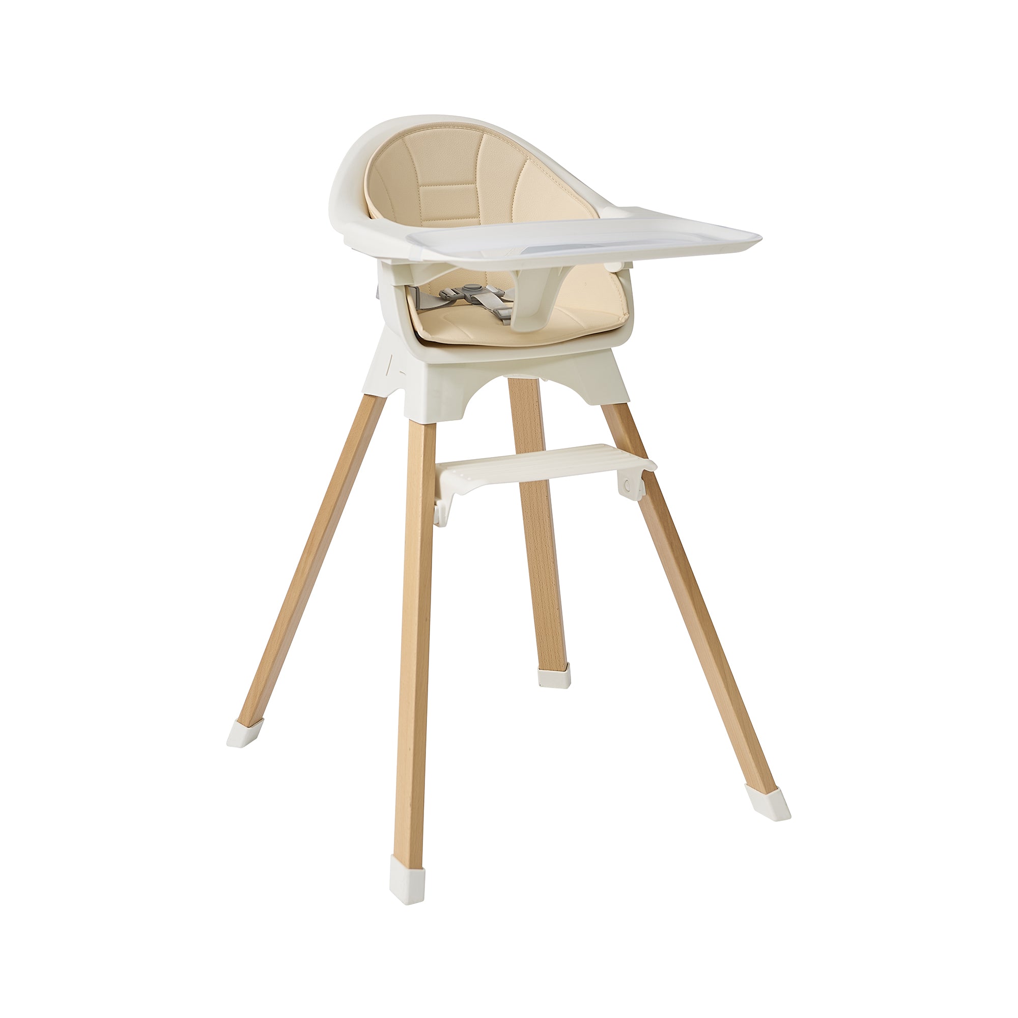Kids Nordic Highchair – Adjustable Tray & Footrest (6 Months+)