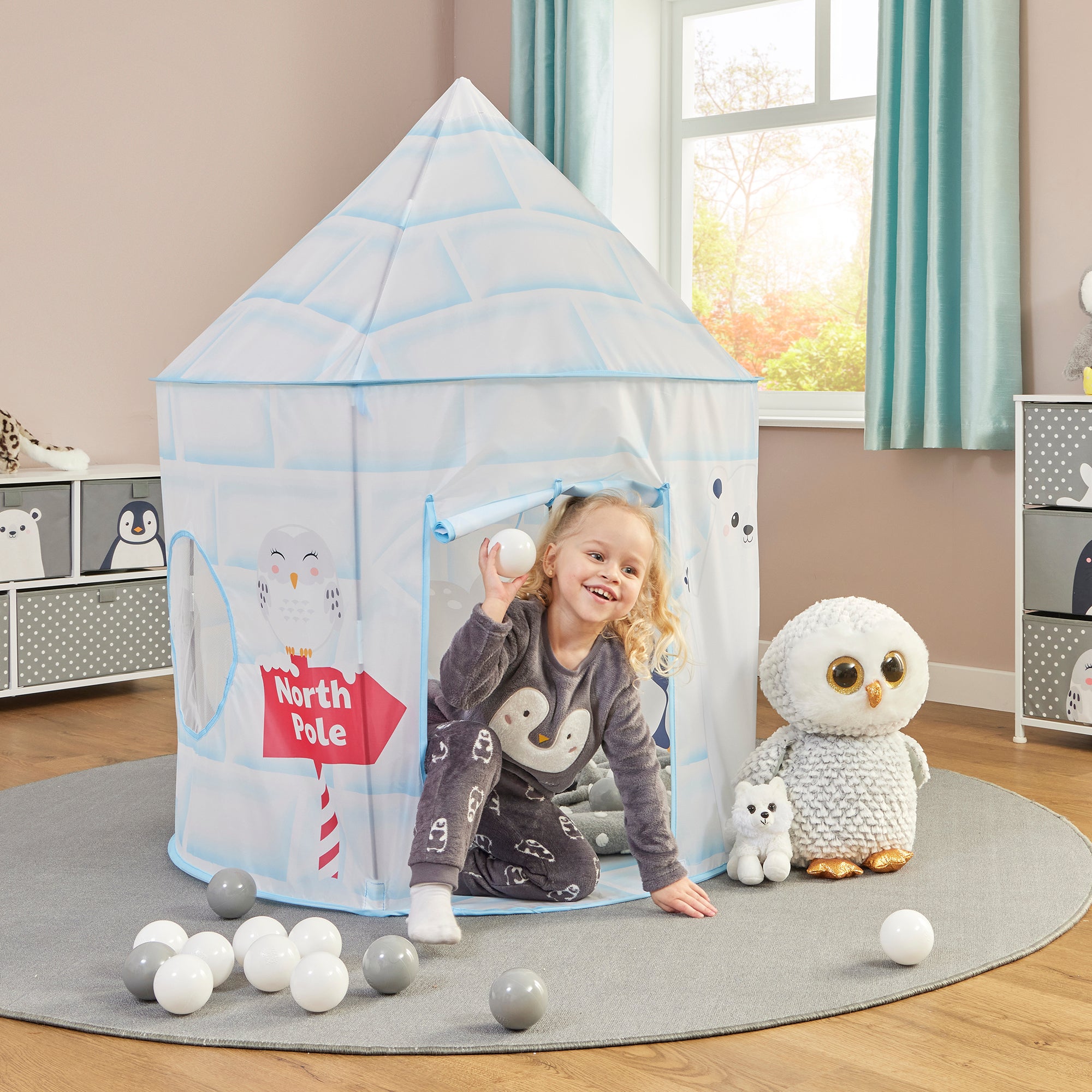 Kids Arctic Igloo Play Tent – Imaginative Arctic Adventures (18 Months+)