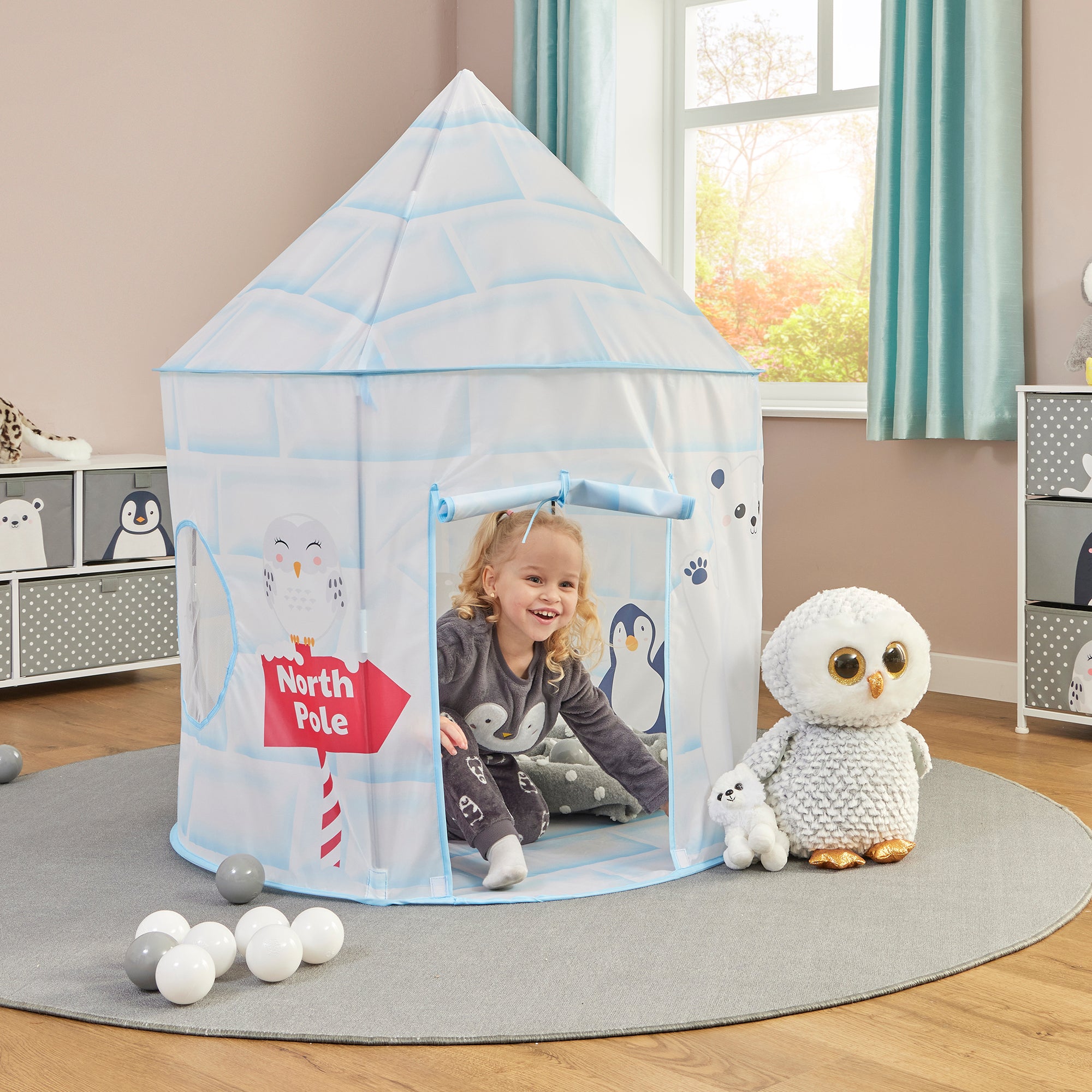 Kids Arctic Igloo Play Tent – Imaginative Arctic Adventures (18 Months+)