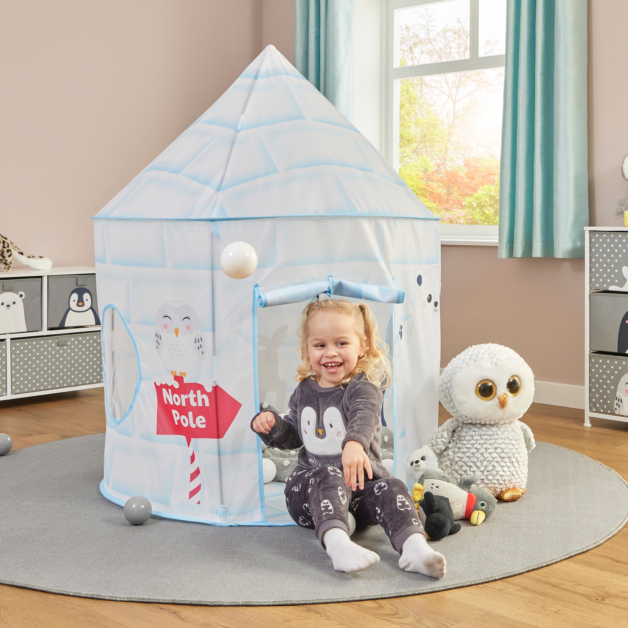 Kids Arctic Igloo Play Tent – Imaginative Arctic Adventures (18 Months+)