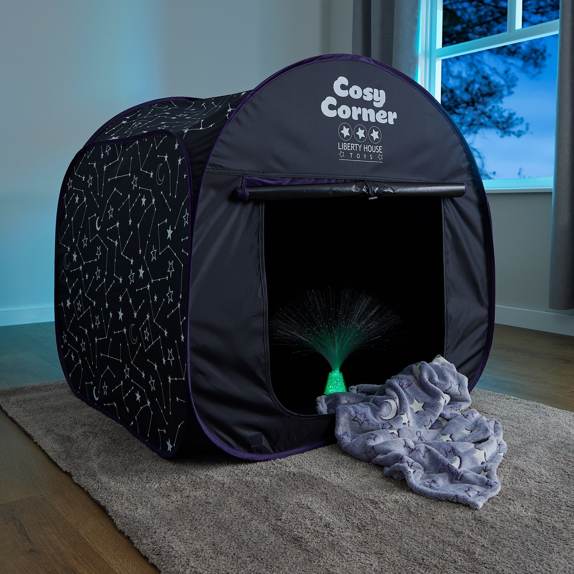 Kids Cosy Corner Sensory Tent – Space Hideaway (18 Months+)