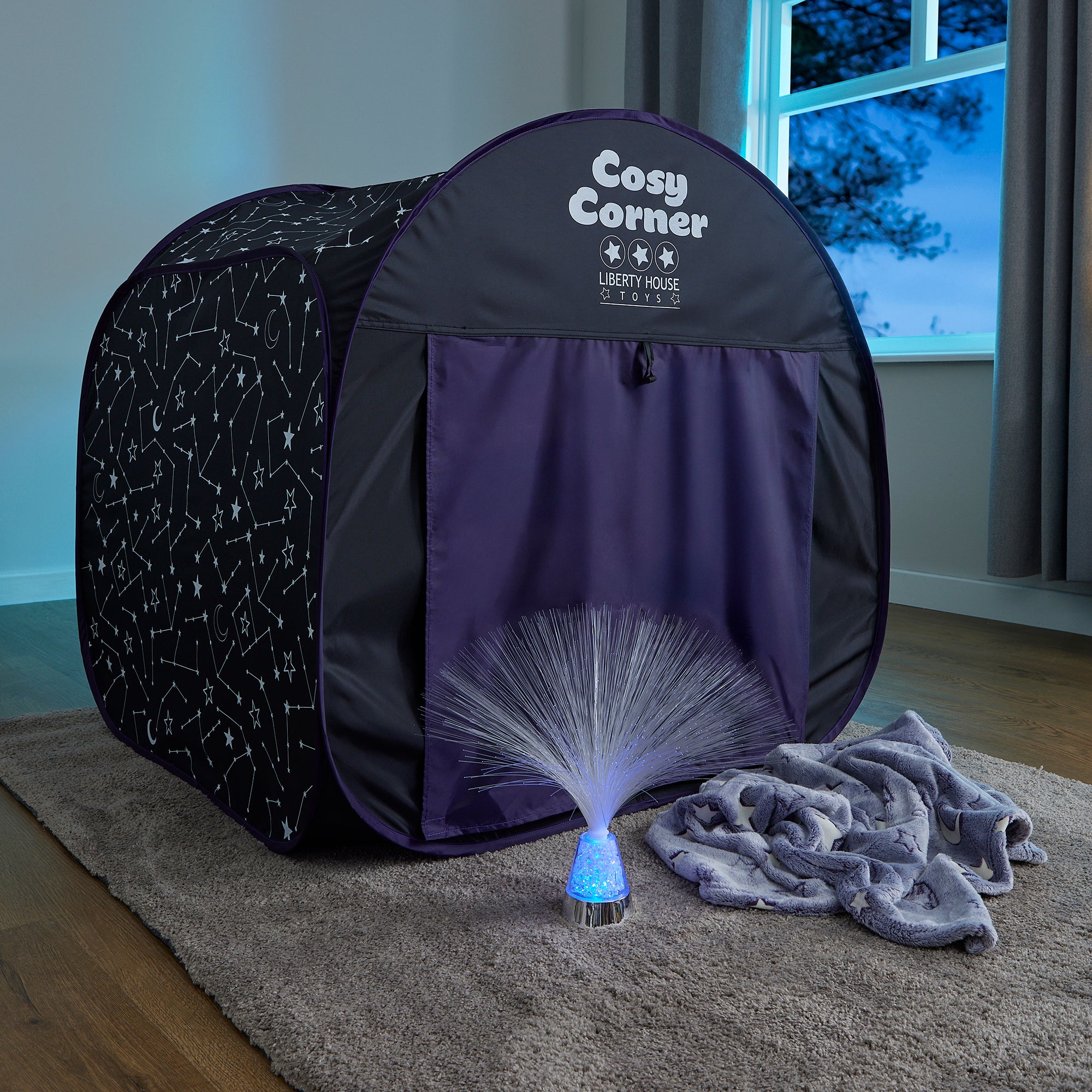 Kids Cosy Corner Sensory Tent – Space Hideaway (18 Months+)