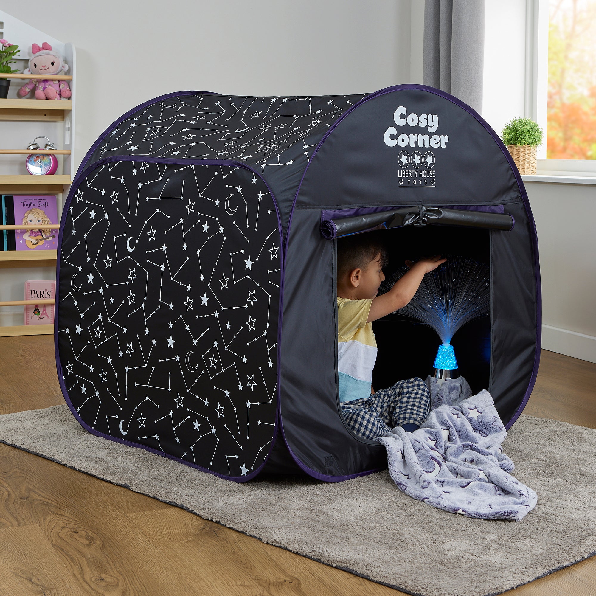 Kids Cosy Corner Sensory Tent – Space Hideaway (18 Months+)