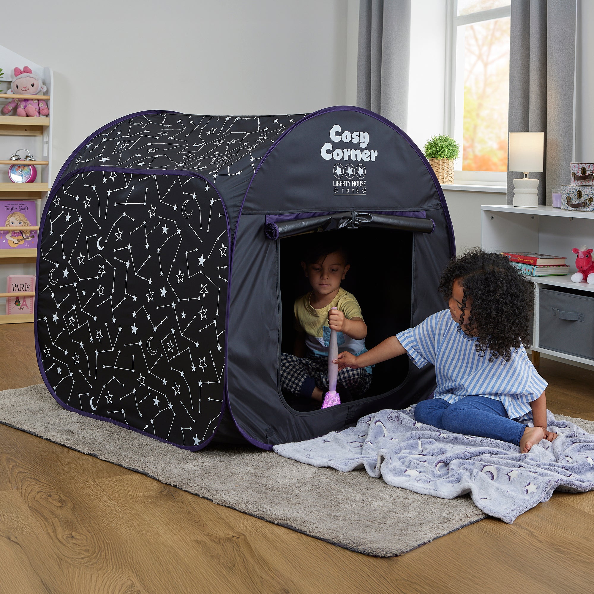 Kids Cosy Corner Sensory Tent – Space Hideaway (18 Months+)