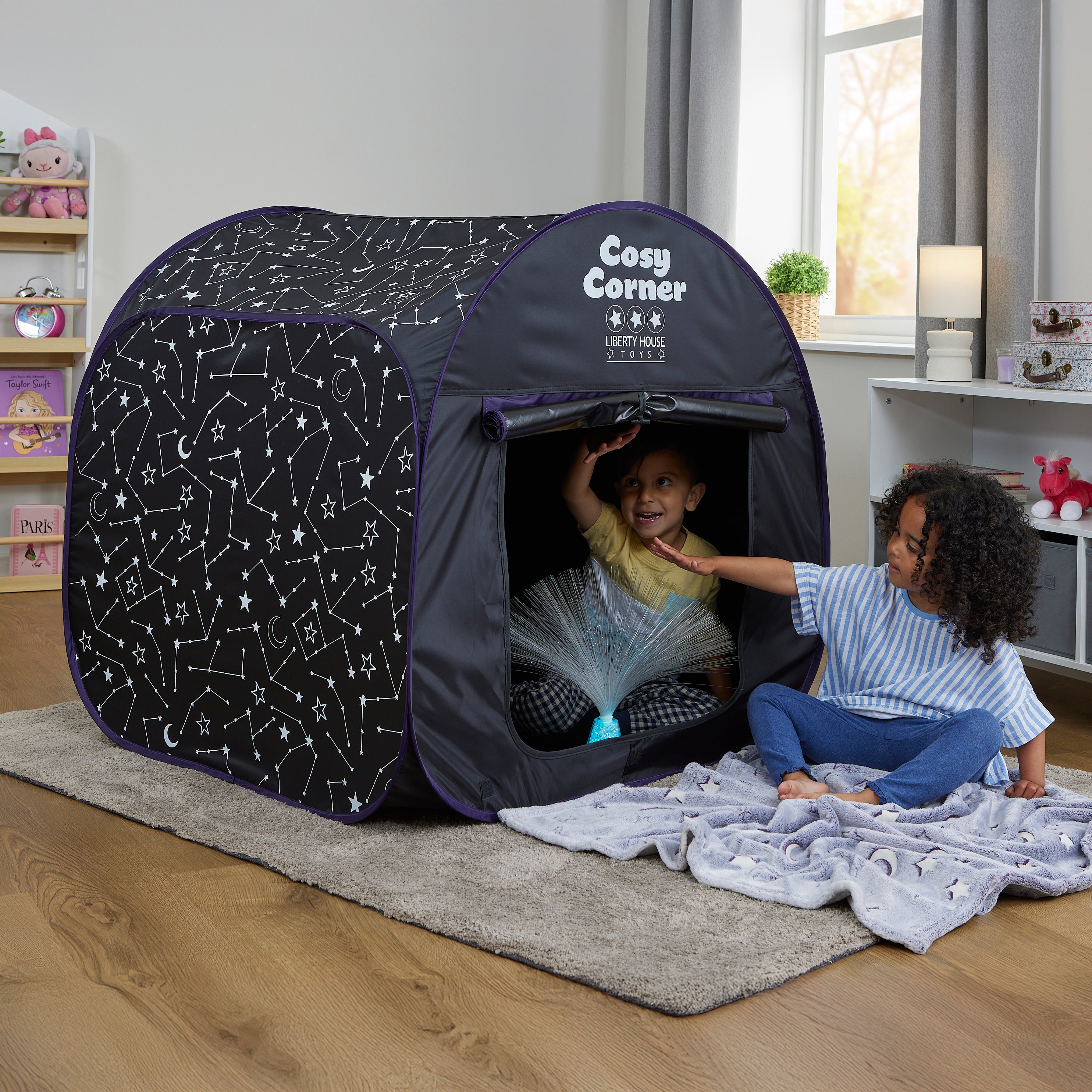 Kids Cosy Corner Sensory Tent – Space Hideaway (18 Months+)