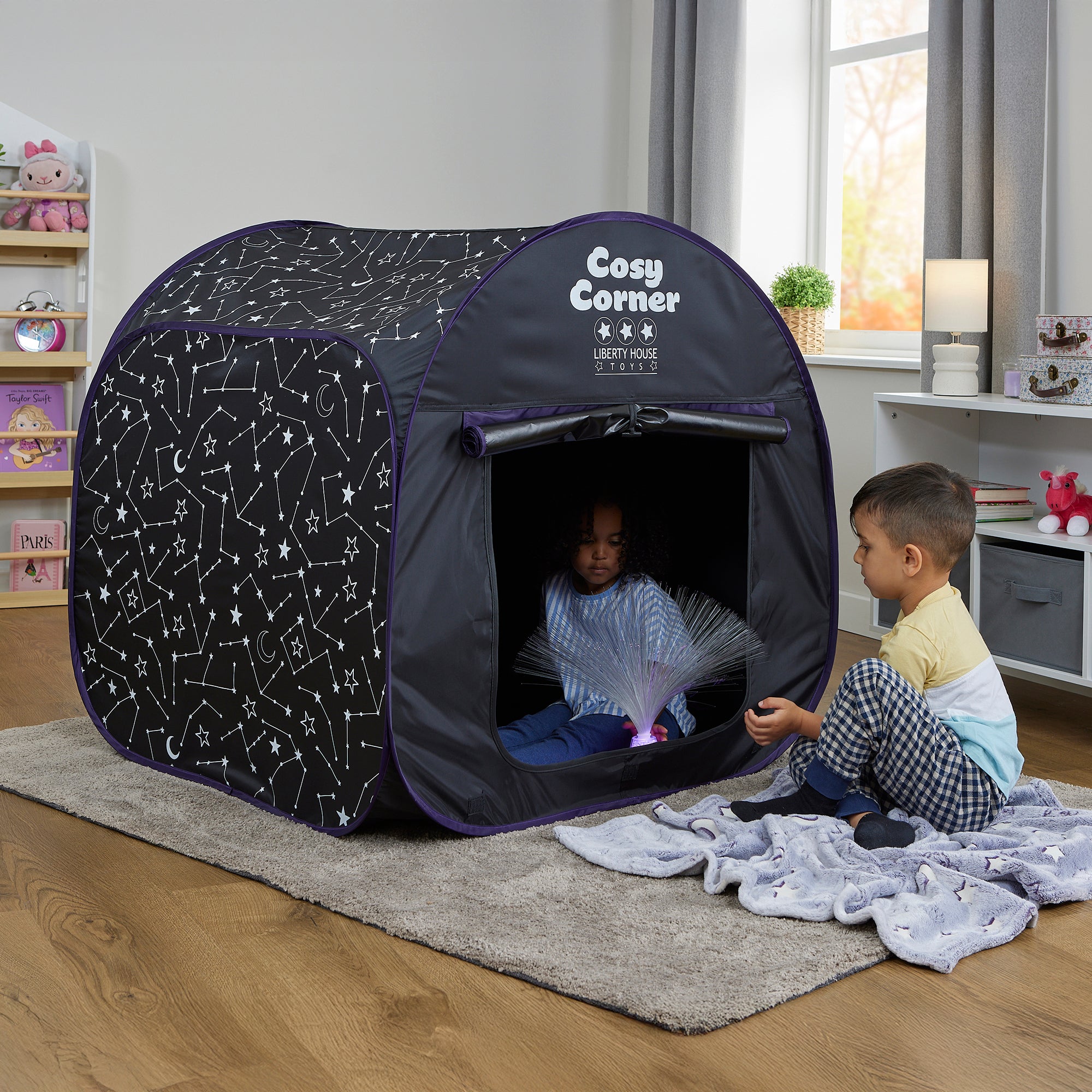 Kids Cosy Corner Sensory Tent – Space Hideaway (18 Months+)