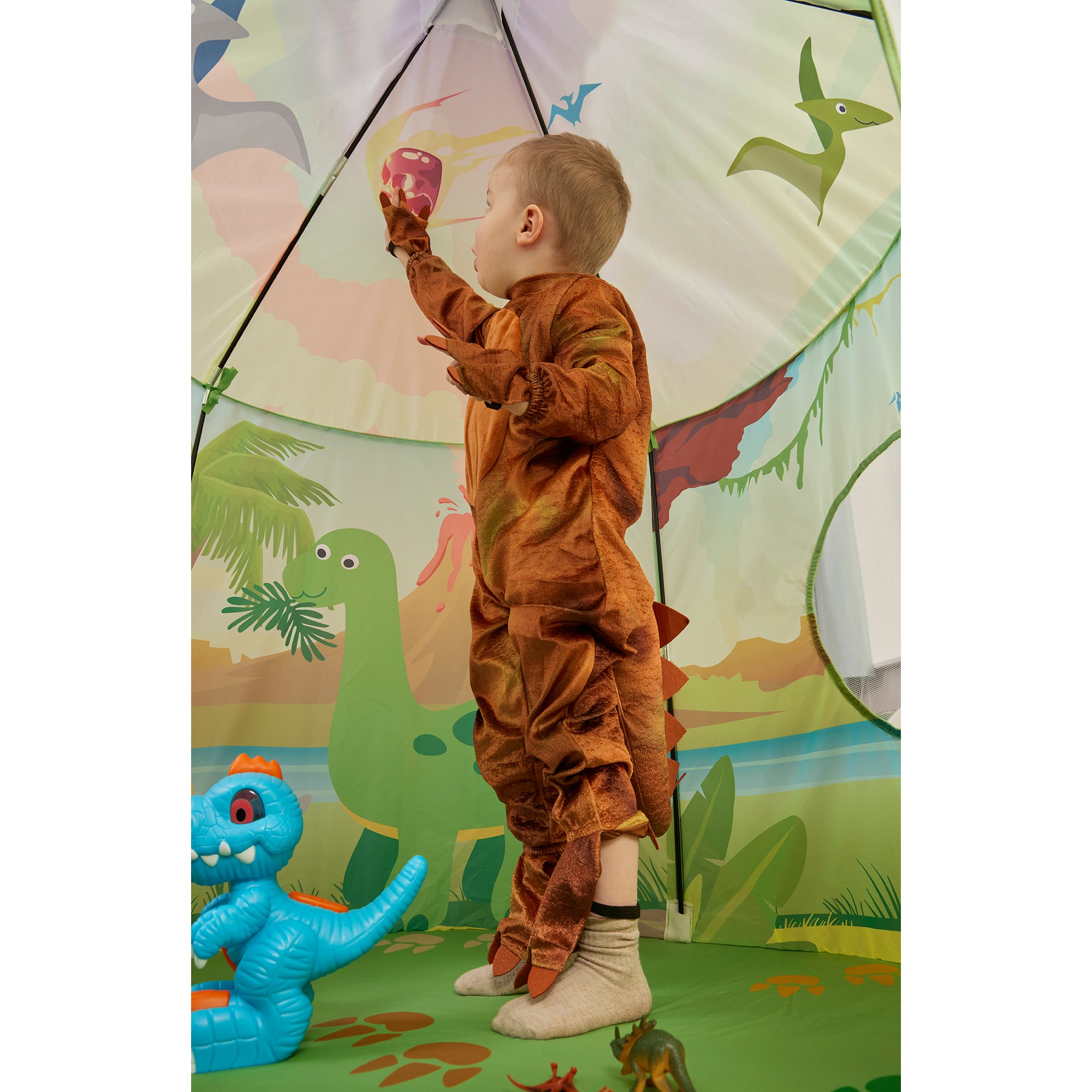 Kids Dinosaur Play Tent – Jurassic Cave Adventures (18 Months+)