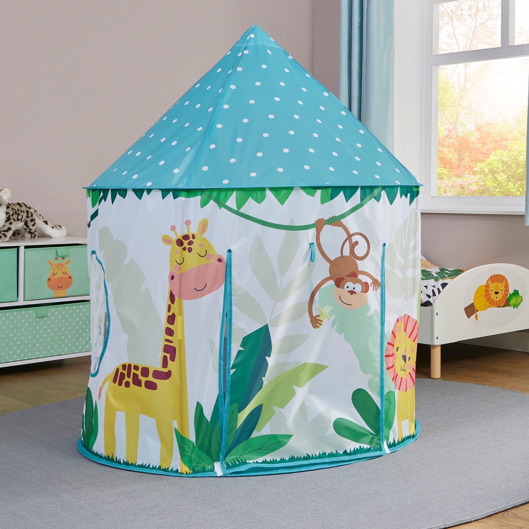Kids Jungle Play Tent – Safari Adventure Den (18 Months+)