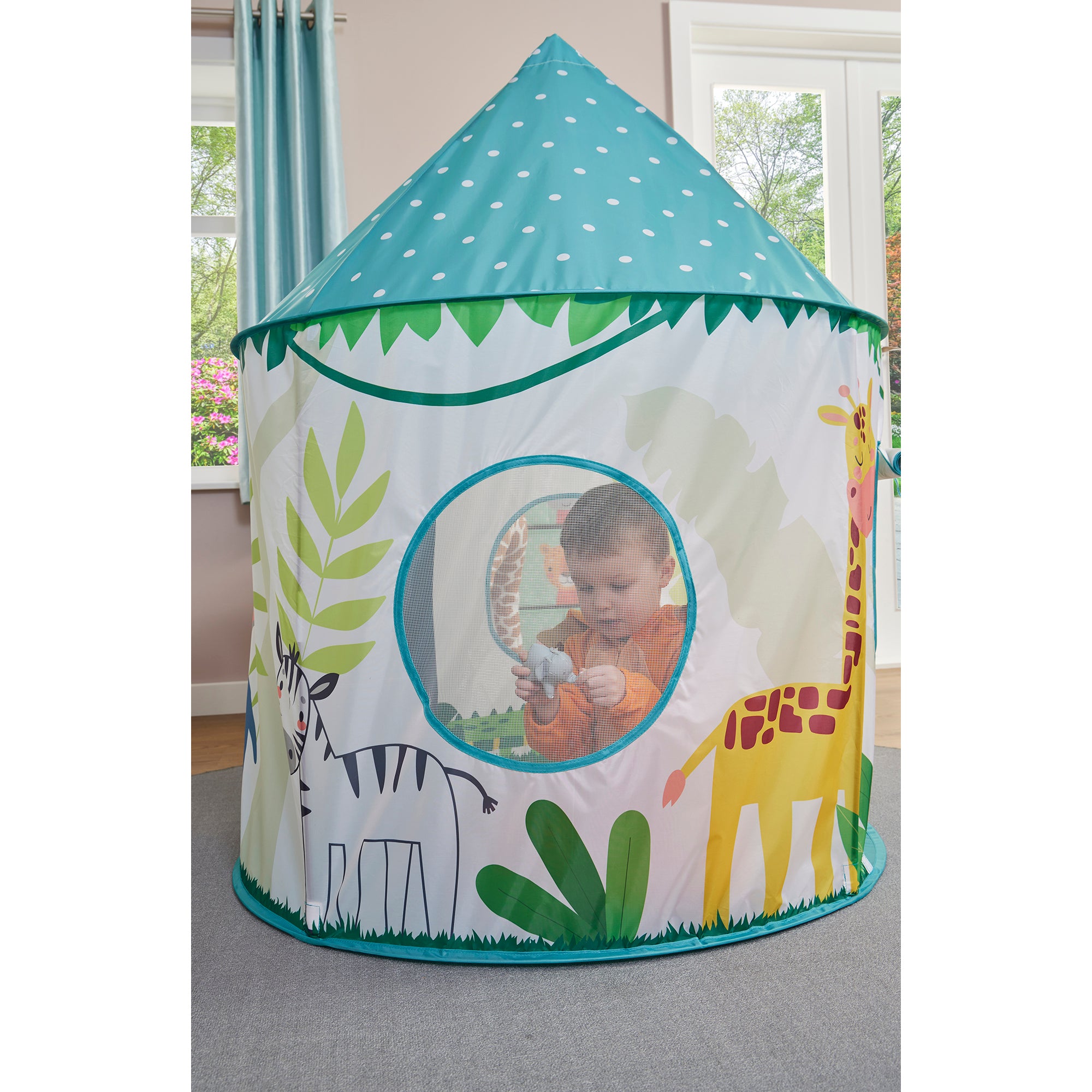 Kids Jungle Play Tent – Safari Adventure Den (18 Months+)