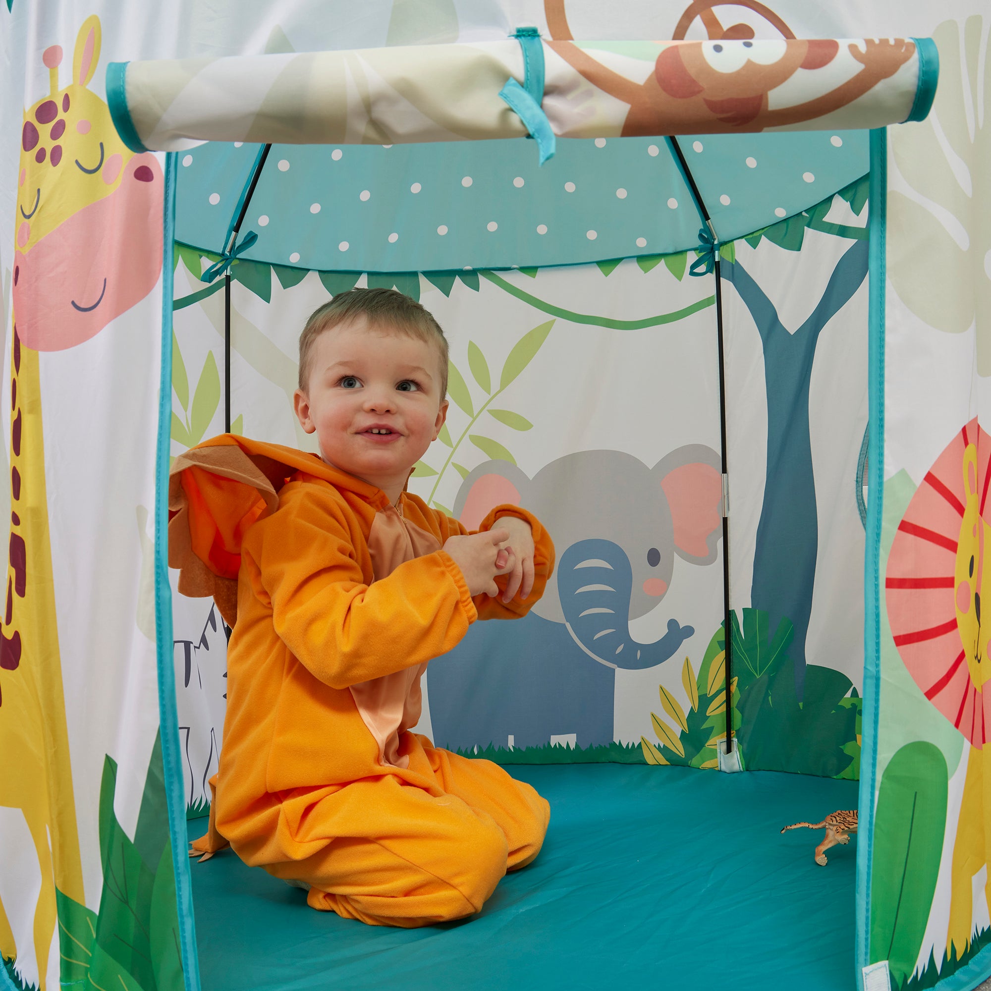 Kids Jungle Play Tent – Safari Adventure Den (18 Months+)