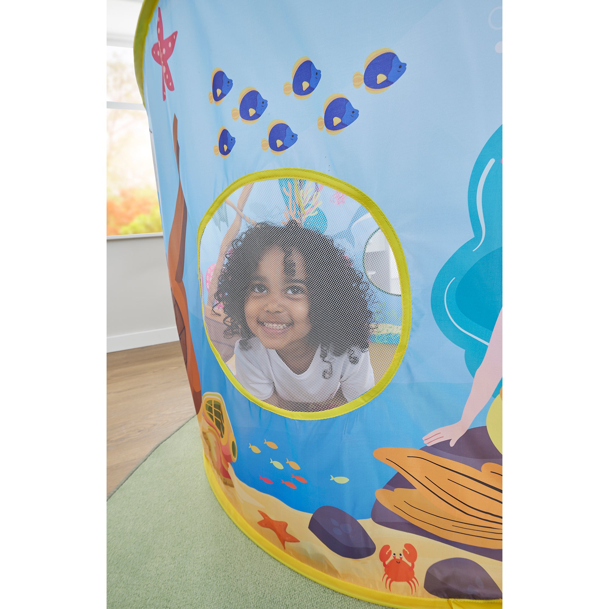 Kids Mermaid Play Tent – Underwater Wonderland Adventures (18 Months+)