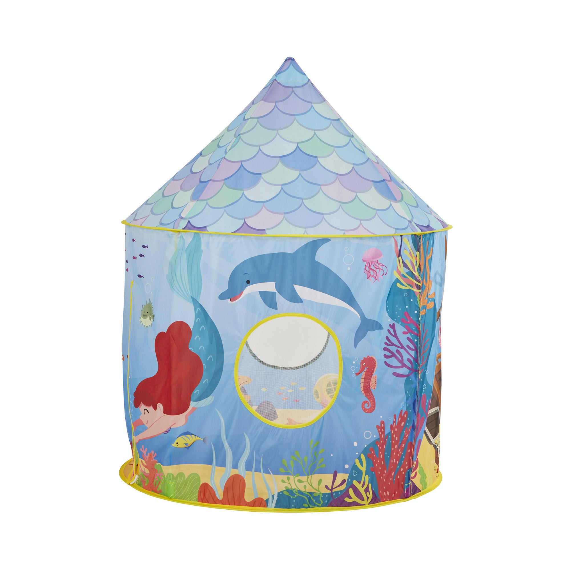 Kids Mermaid Play Tent – Underwater Wonderland Adventures (18 Months+)
