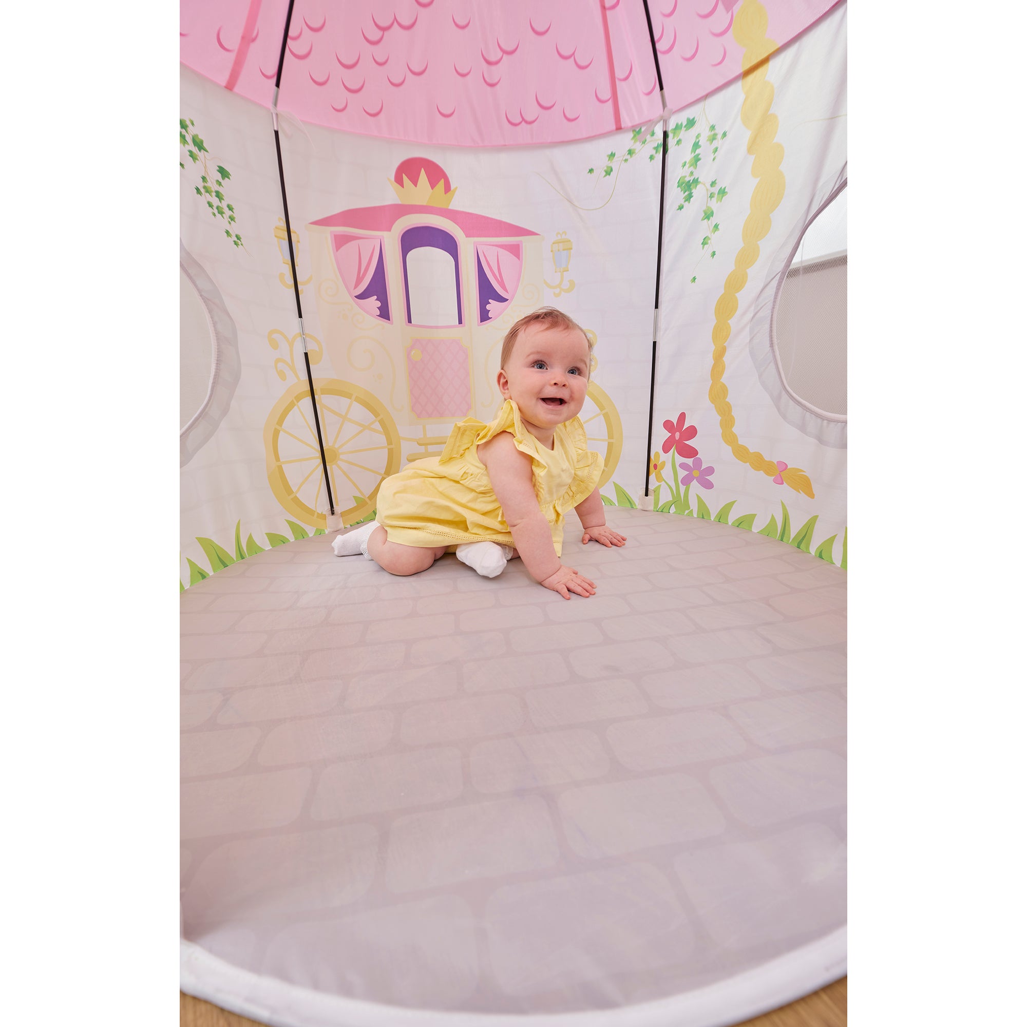 Kids Princess Play Tent – Enchanted Carriage Castle (18 Months+)
