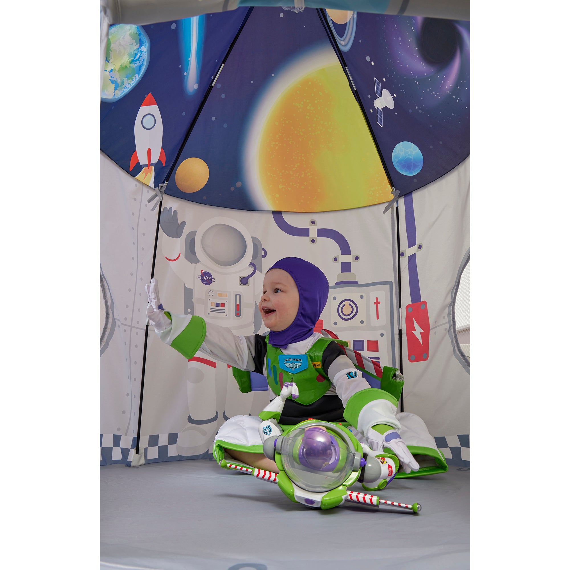 Kids Space Play Tent – Rocket Astronaut Adventures (18 Months+)
