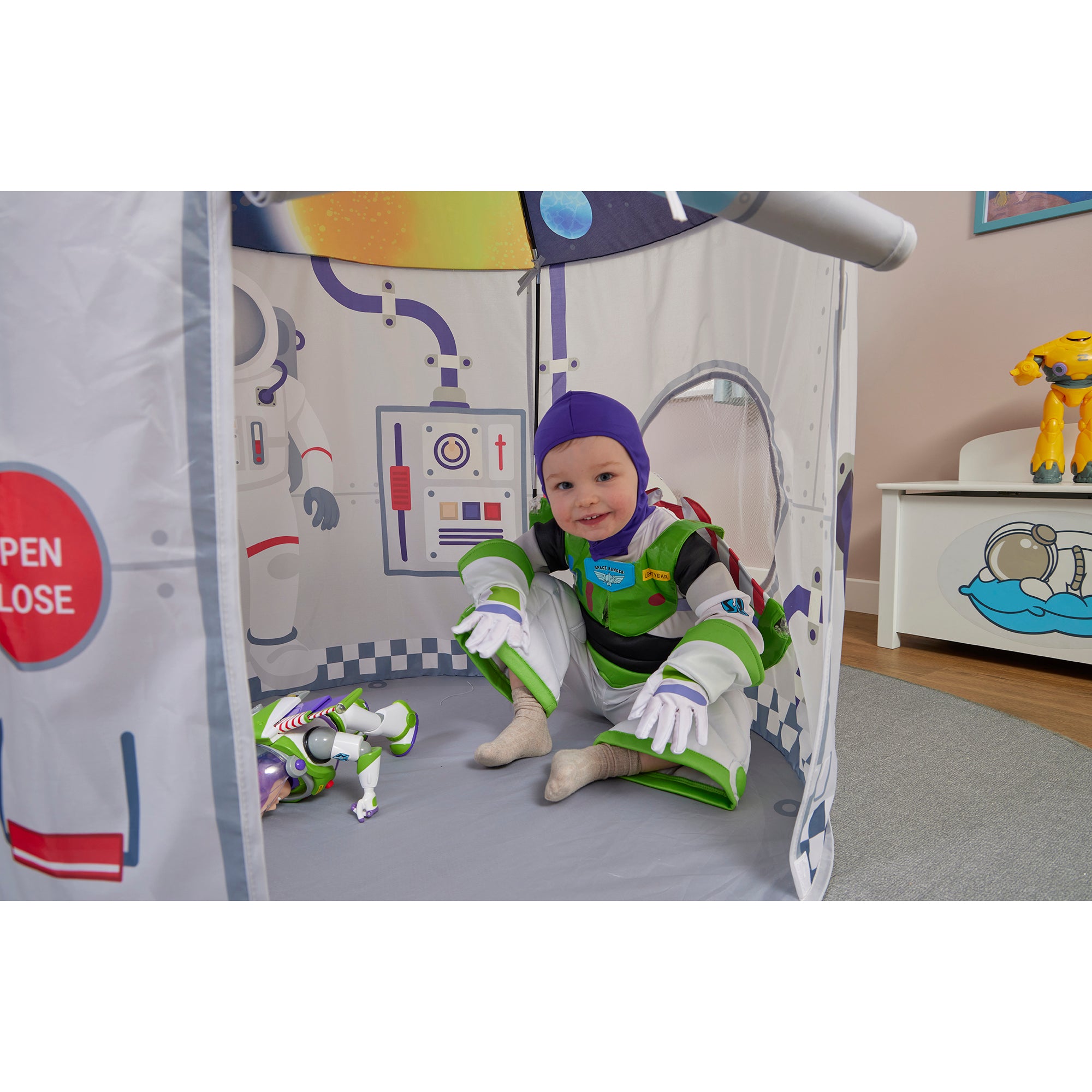 Kids Space Play Tent – Rocket Astronaut Adventures (18 Months+)