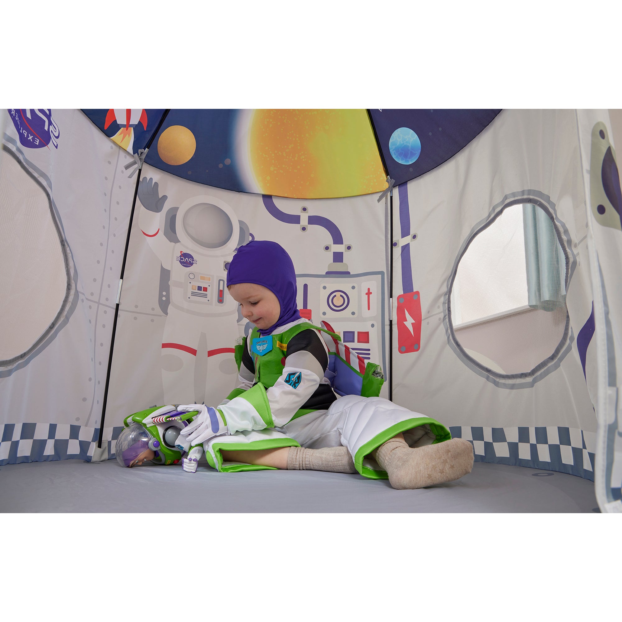 Kids Space Play Tent – Rocket Astronaut Adventures (18 Months+)
