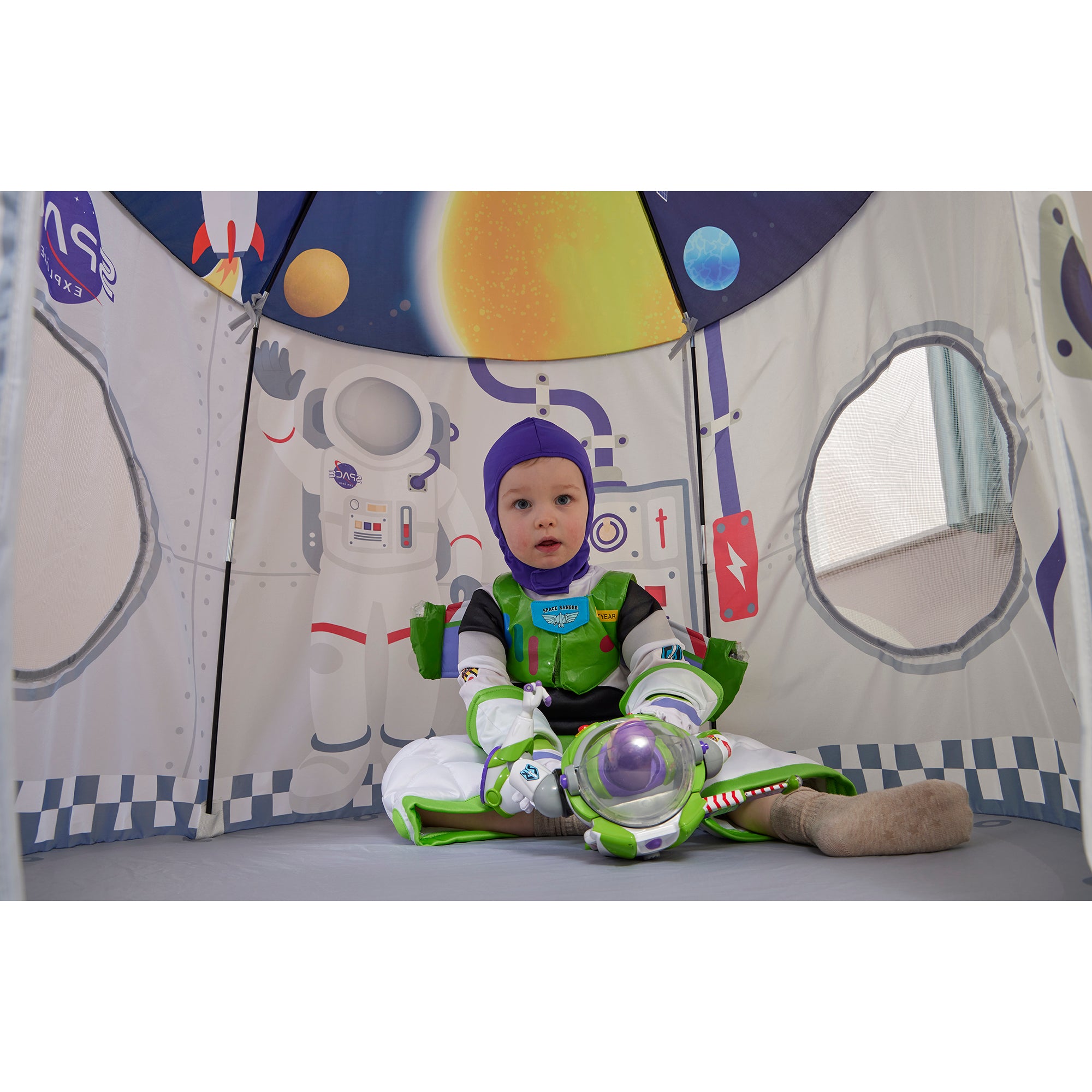 Kids Space Play Tent – Rocket Astronaut Adventures (18 Months+)