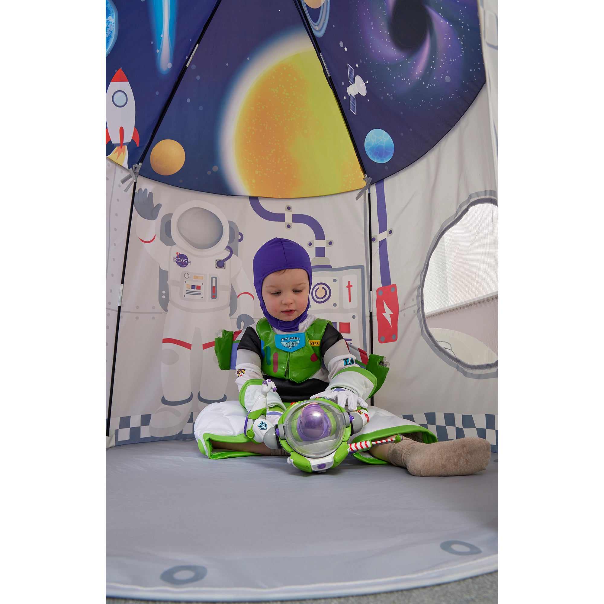 Kids Space Play Tent – Rocket Astronaut Adventures (18 Months+)