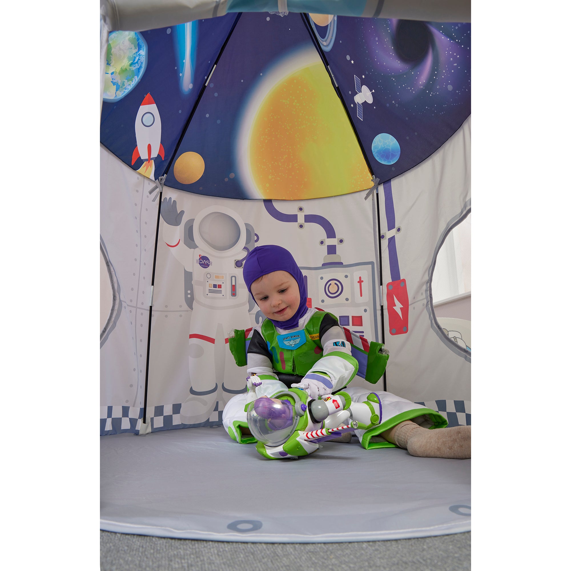 Kids Space Play Tent – Rocket Astronaut Adventures (18 Months+)
