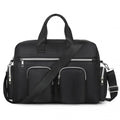 Kono Large Capacity Travel Bag with Multiple Zippered Pockets Perfect For Daily Use - Black