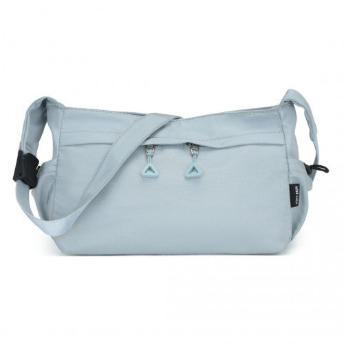 Miss Lulu Ultra - Light Water - Resistant Urban Casual Commuter Crossbody Bag - Blue