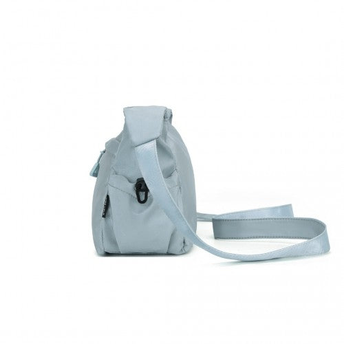 Miss Lulu Ultra - Light Water - Resistant Urban Casual Commuter Crossbody Bag - Blue