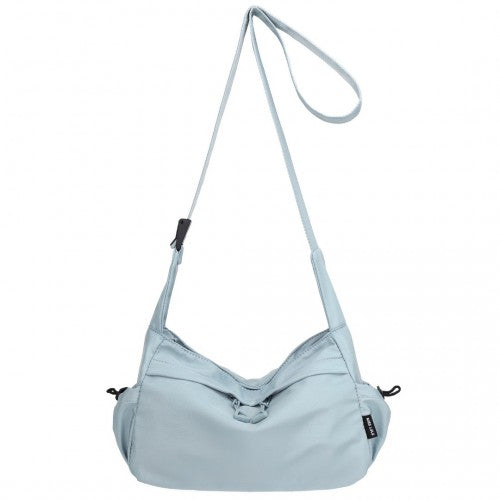 Miss Lulu Ultra - Light Water - Resistant Urban Casual Commuter Crossbody Bag - Blue