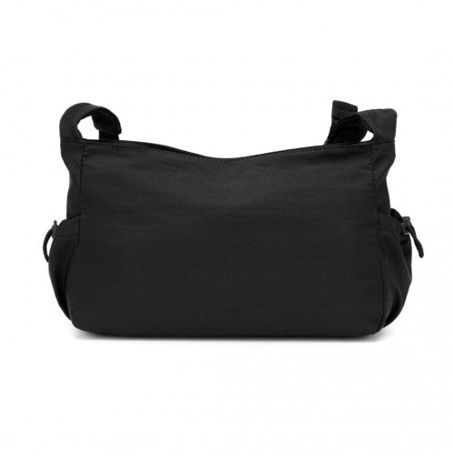 Miss Lulu Ultra - Light Water - Resistant Urban Casual Commuter Crossbody Bag - Black