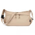 Miss Lulu Ultra - Light Water - Resistant Urban Casual Commuter Crossbody Bag - Khaki