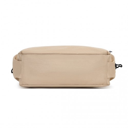 Miss Lulu Ultra - Light Water - Resistant Urban Casual Commuter Crossbody Bag - Khaki