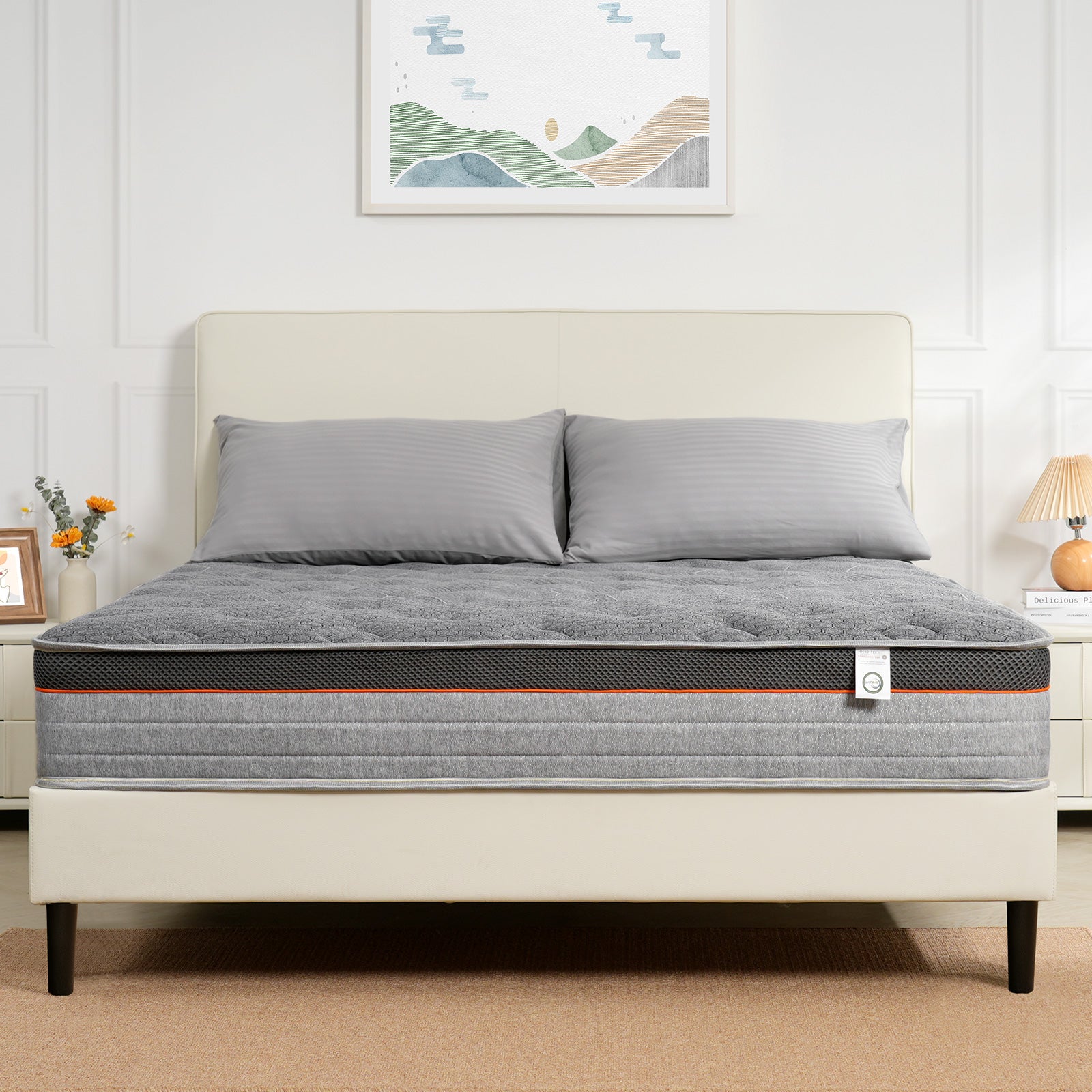 7-Zone Hybrid Pocket Sprung Mattress – Memory Foam, Medium-Firm, Single | Small Double | Double | | King