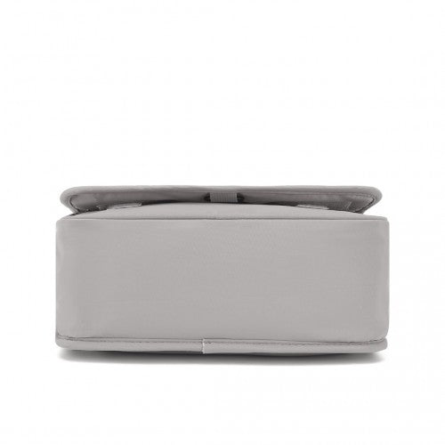 Classic Hanging Multi - Pocket Waterproof Travel Makeup Bag - Grey