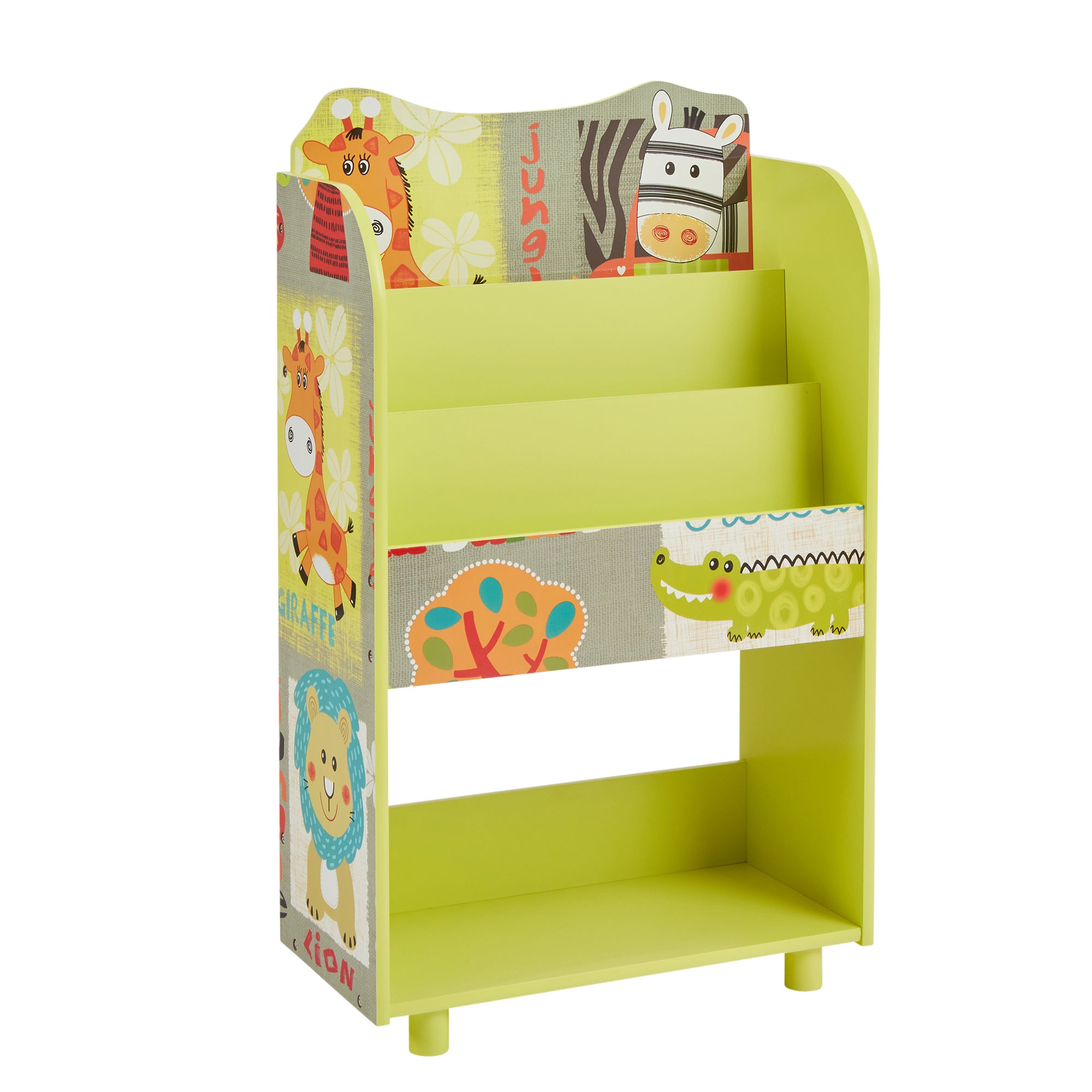 Kids Safari Bookshelf – Animal Display Unit (Ages 3+)
