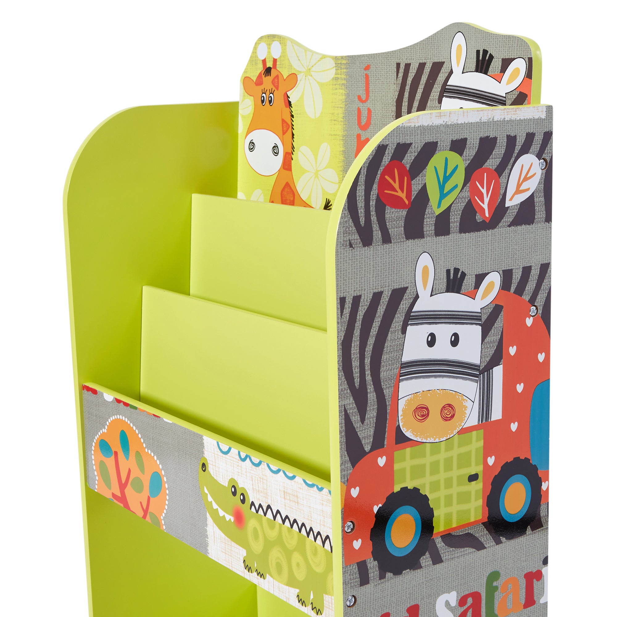 Kids Safari Bookshelf – Animal Display Unit (Ages 3+)