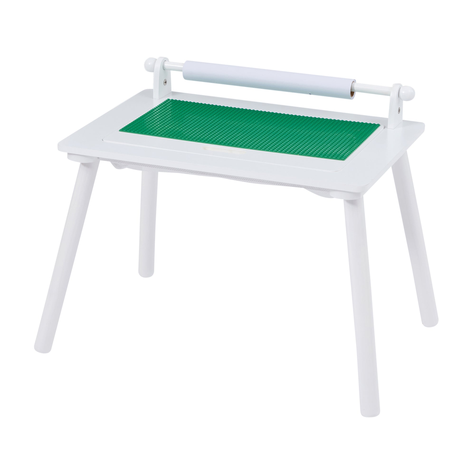 Kids White Writing Multi-Purpose Table & Chair Set (18 Months-6 Years)
