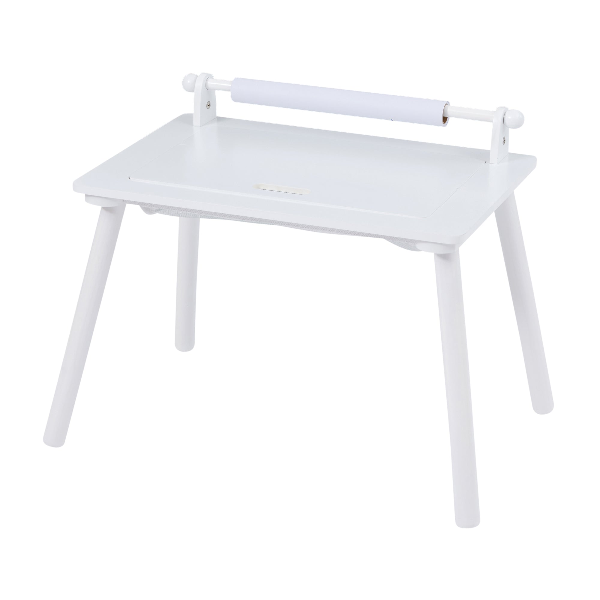 Kids White Writing Multi-Purpose Table & Chair Set (18 Months-6 Years)