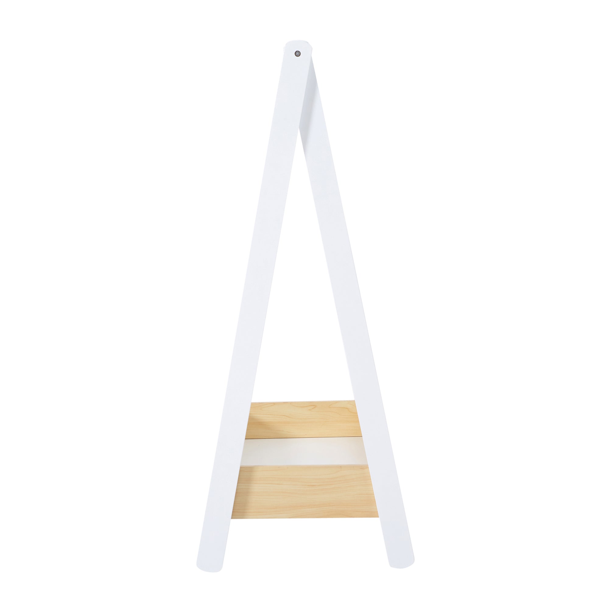 Kids White Pine Dressing Rail Storage (Ages 3+)