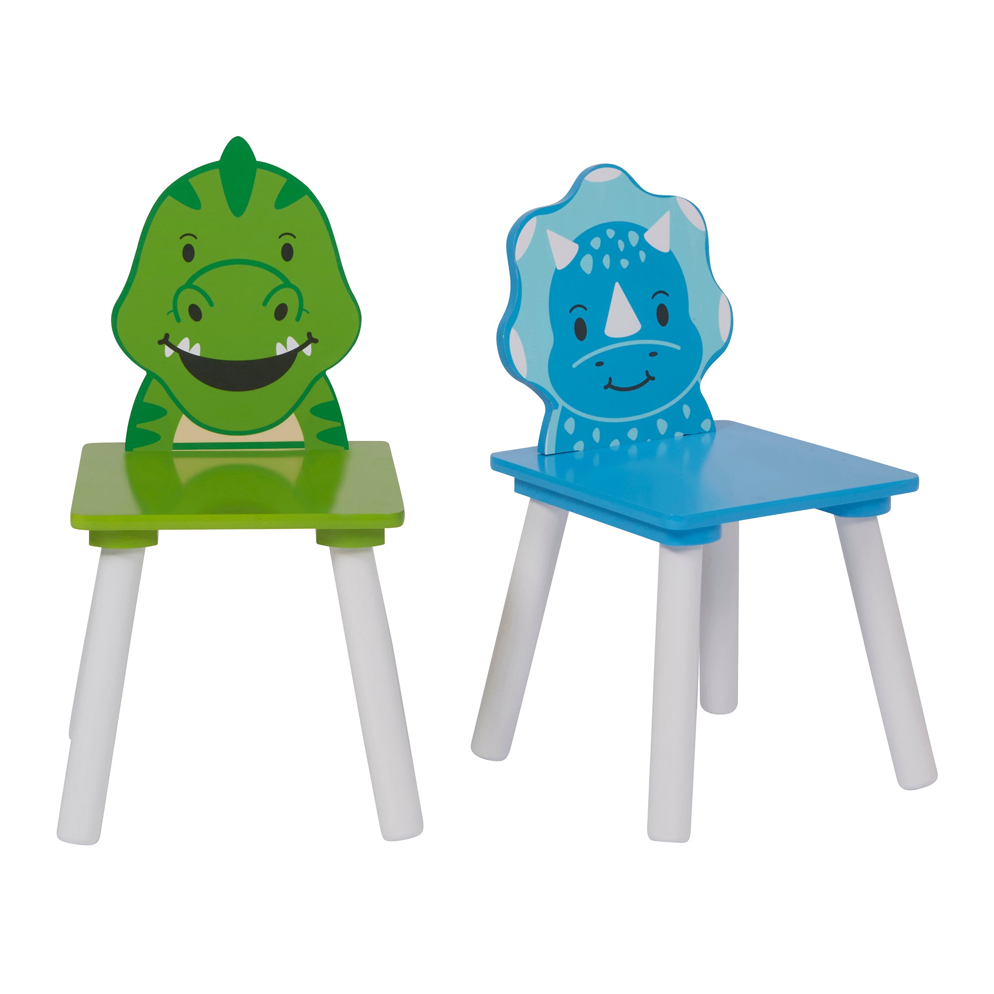 Kids Dinosaur Table & 2 Chairs Roarsome Play Set (18 Months-6 Years)