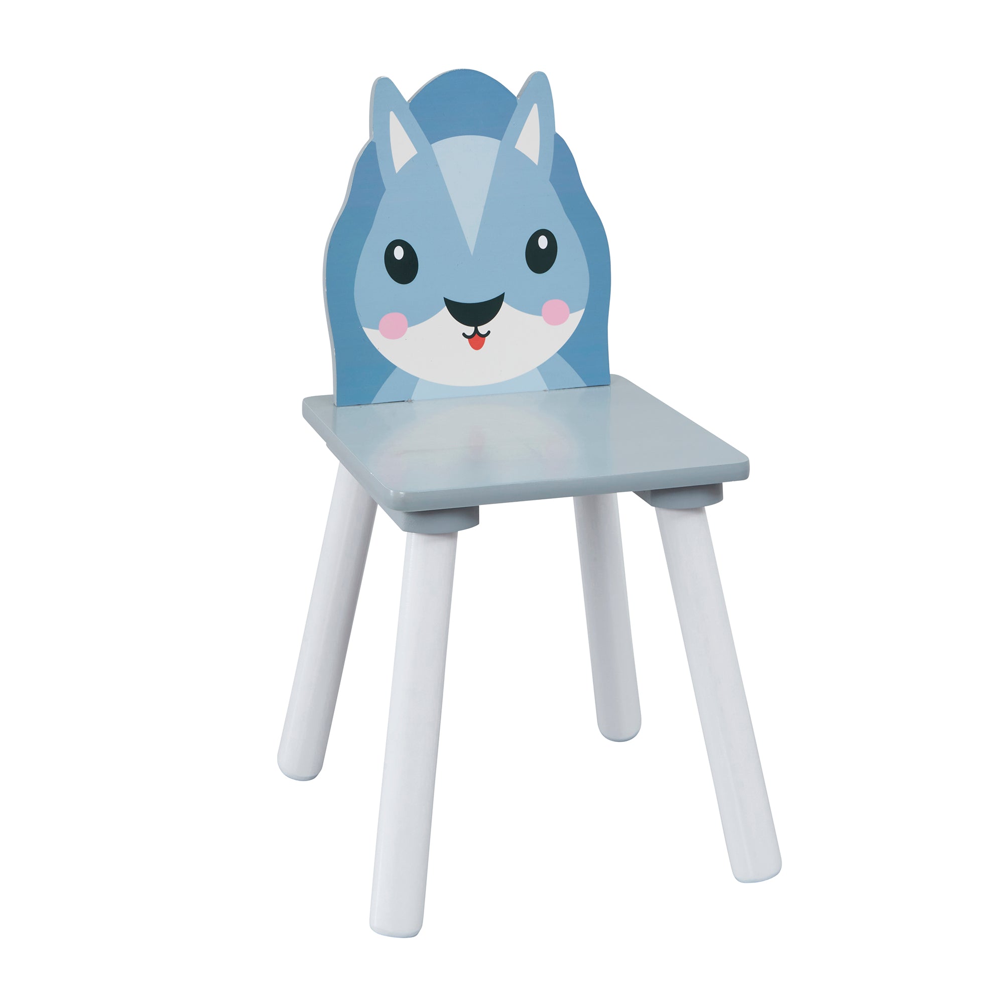 Kids Fox Squirrel Table & 2 Chairs Woodland Play (18 Months-6 Years)