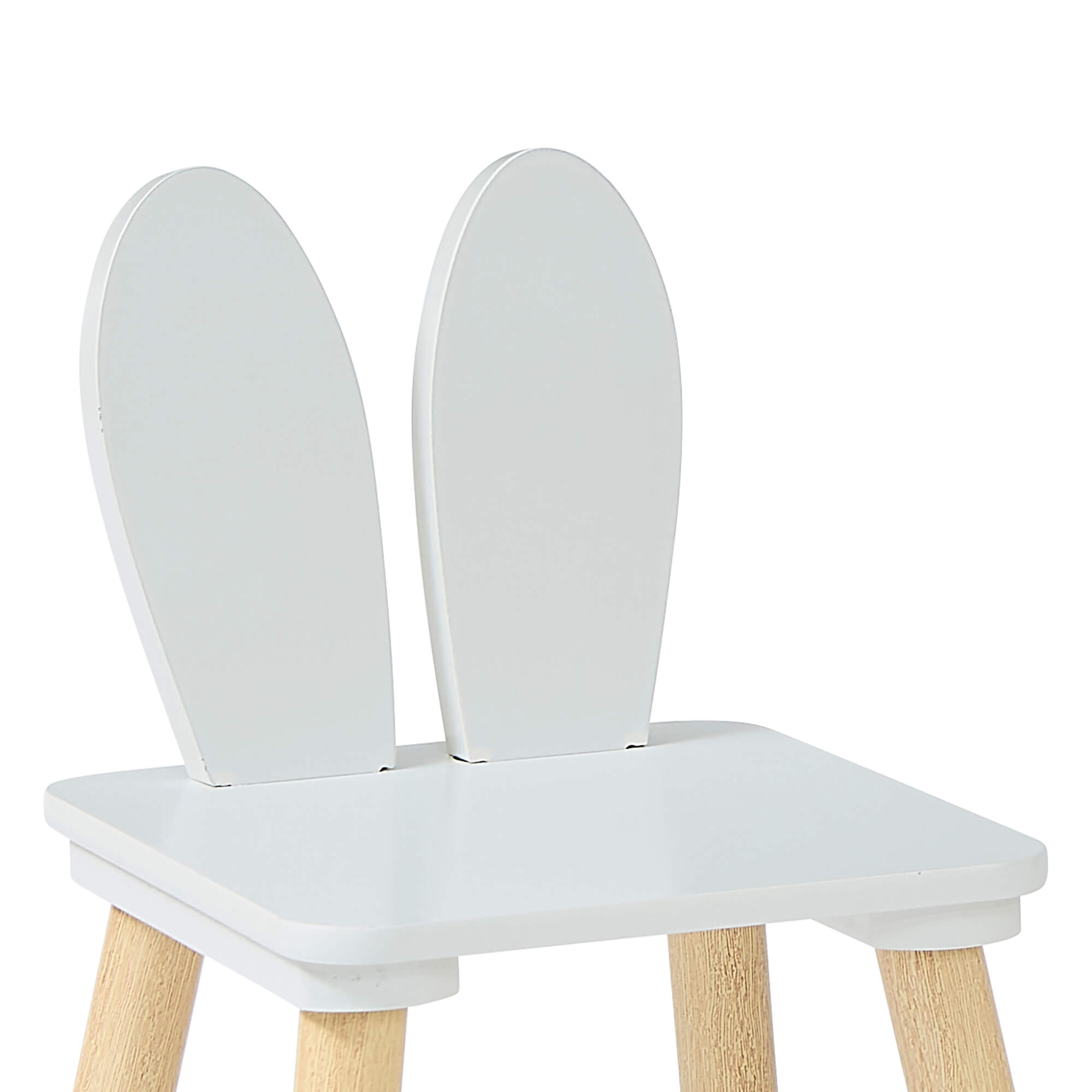 Kids Bunny Table & 2 Chairs Cute Play Set (18 Months-6 Years)