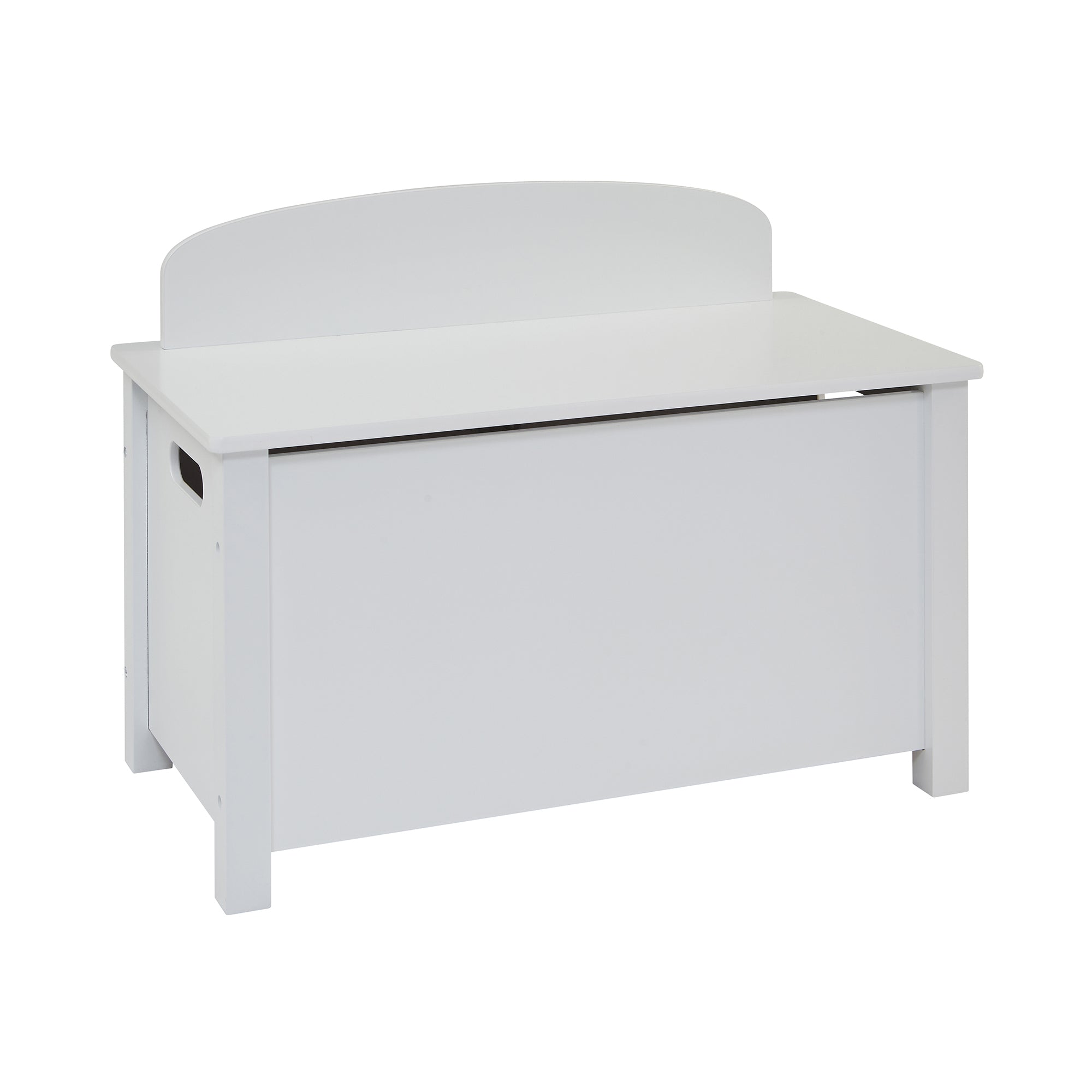Kids Classic White Wooden Toy Box Storage (Ages 3+)