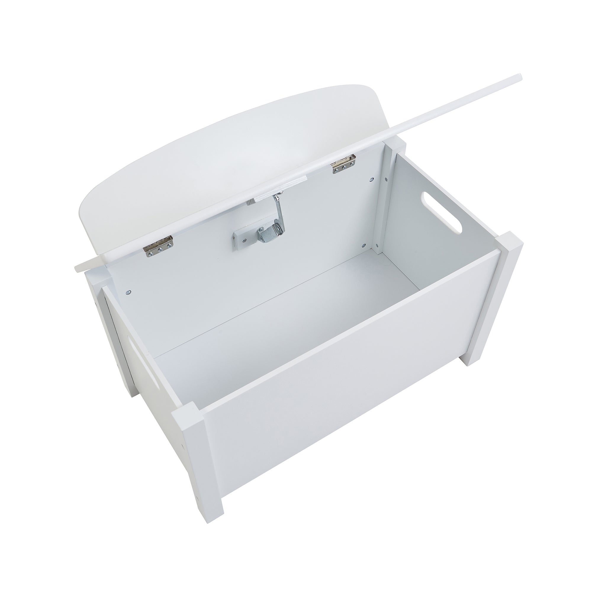 Kids Classic White Wooden Toy Box Storage (Ages 3+)