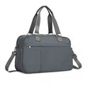 Kono Multi - functional Travel Bag Large Tote Bag & Duffle Bag with Expandable Compartment and Wet/Dry Pocket - Grey